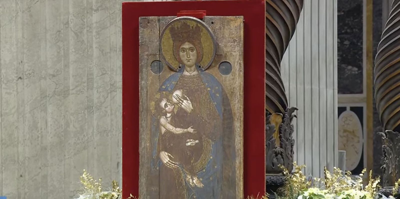 La Virgen que amamanta