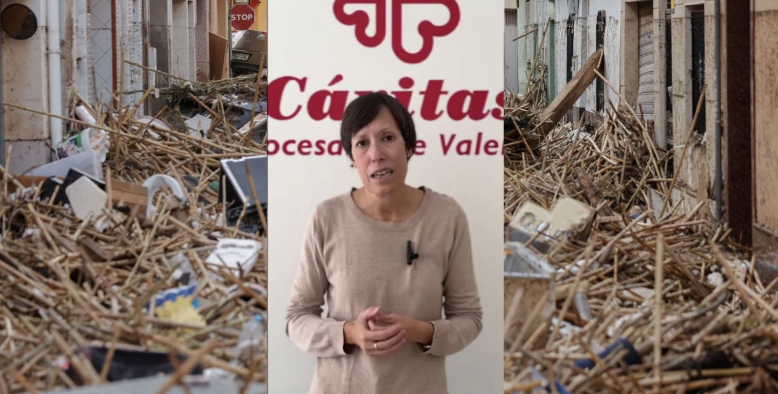 Aurora Aranda, directora de Cáritas Valencia