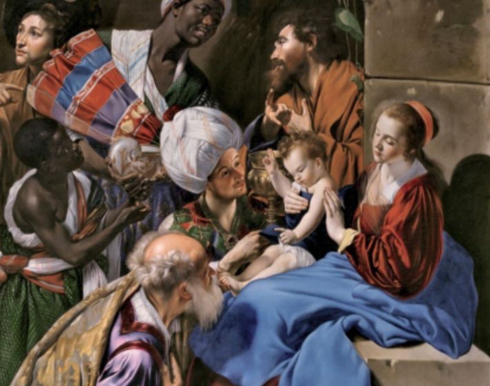 La Adoración de los Reyes Magos, Maíno