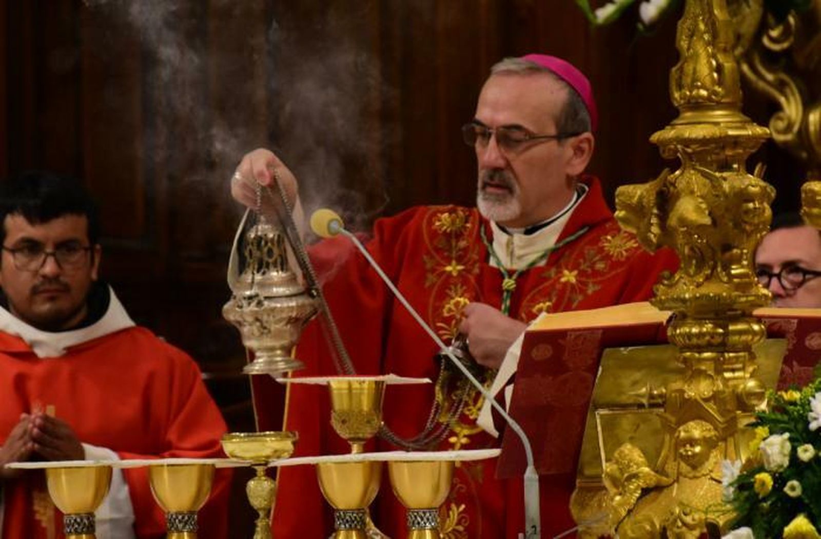 El administrador apostólico de Jerusalén, Pierbattista Pizzaballa