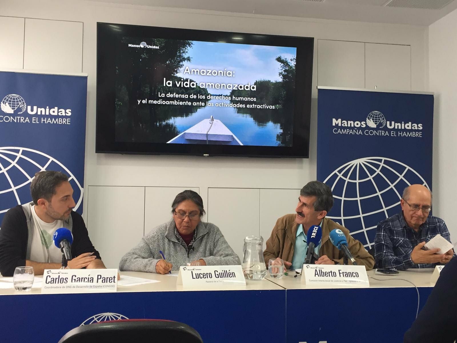 Mesa redonda de Manos Unidas