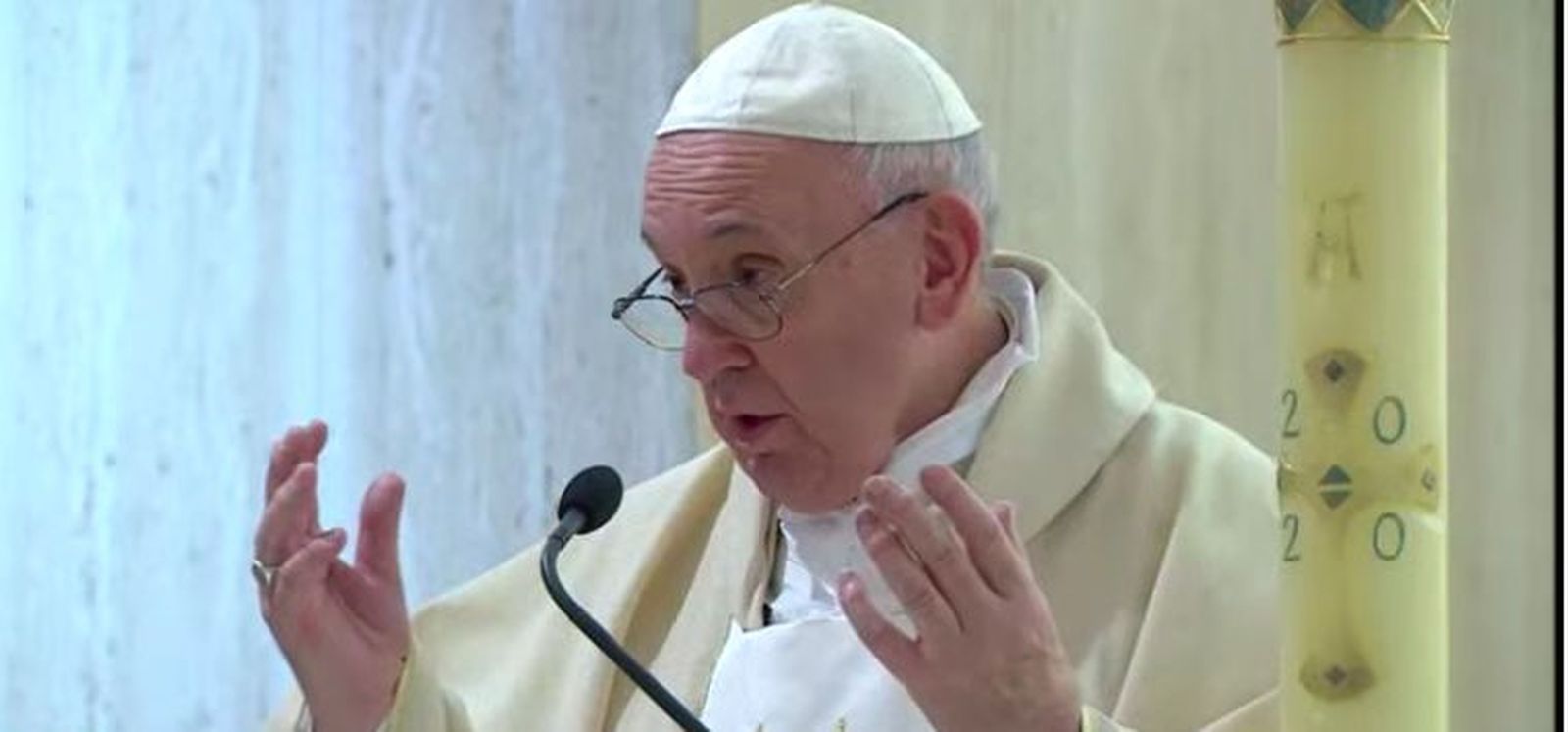 Francisco, en su homilía de Lunes de Pascua