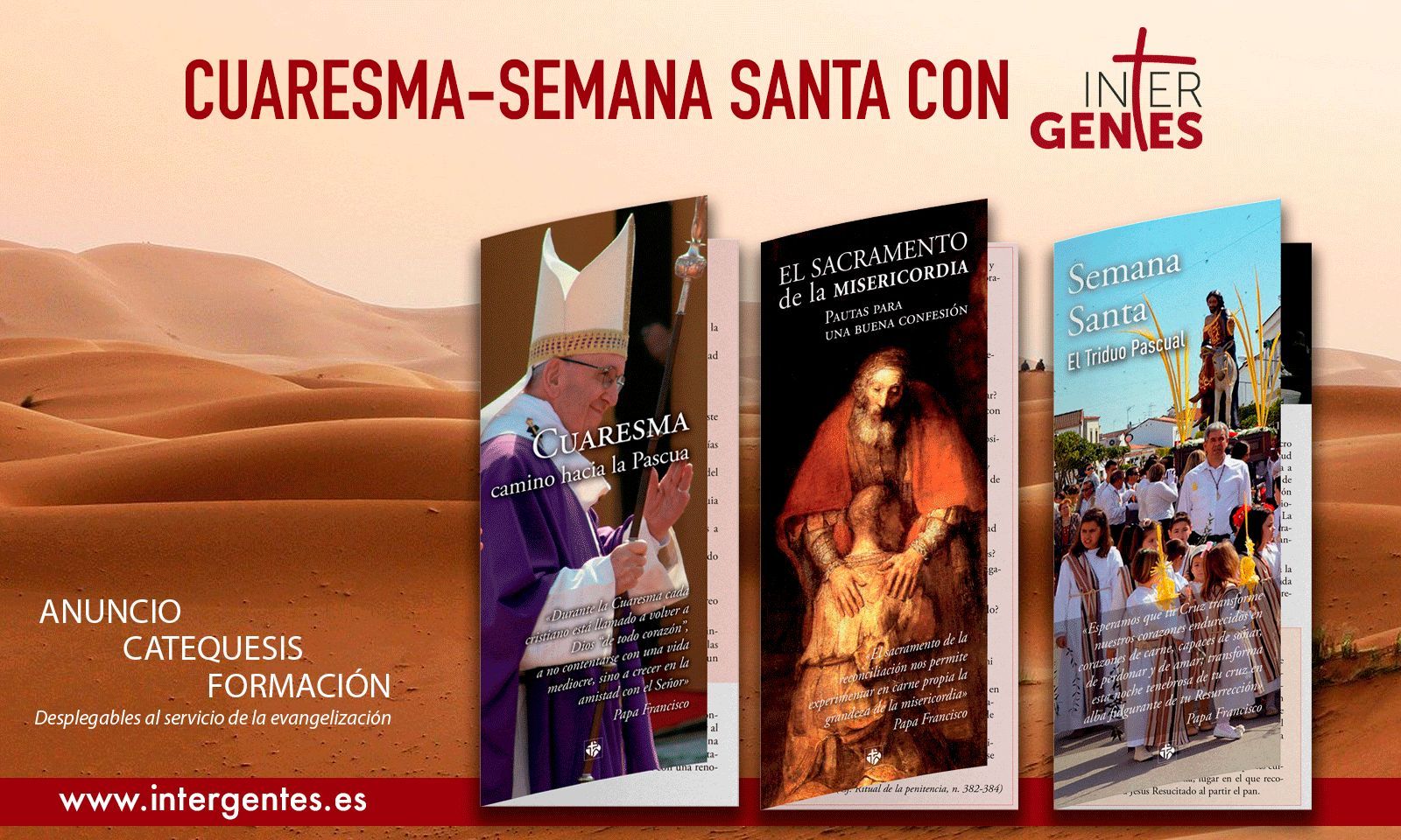 Intergentes: Cuaresma y Semana Santa 2025