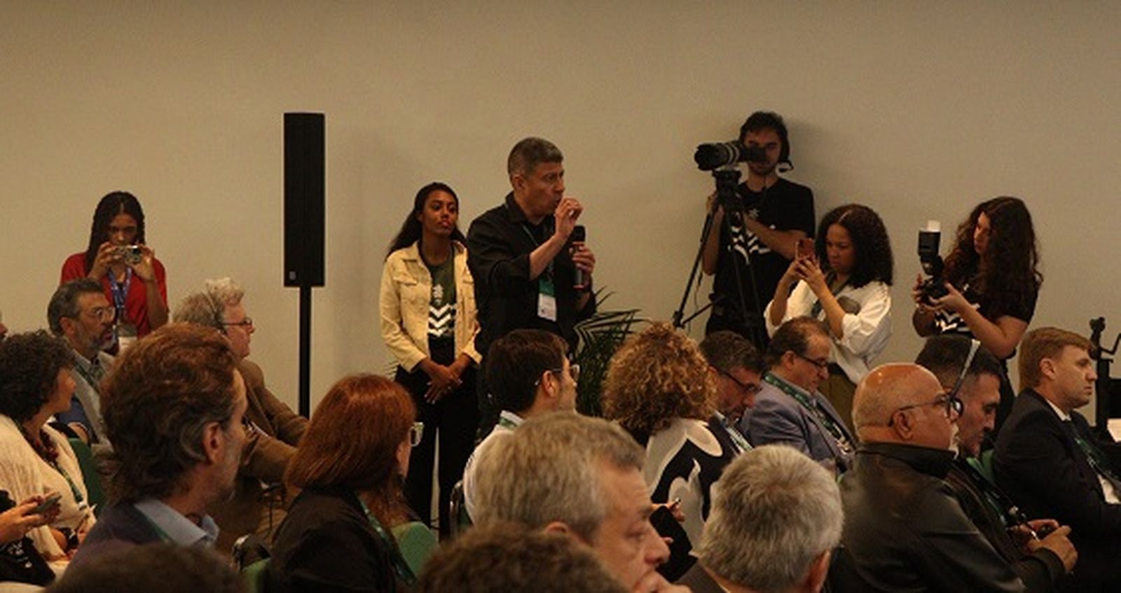 Asistentes al II Encuentro Sinodal de Rectores de Universidades