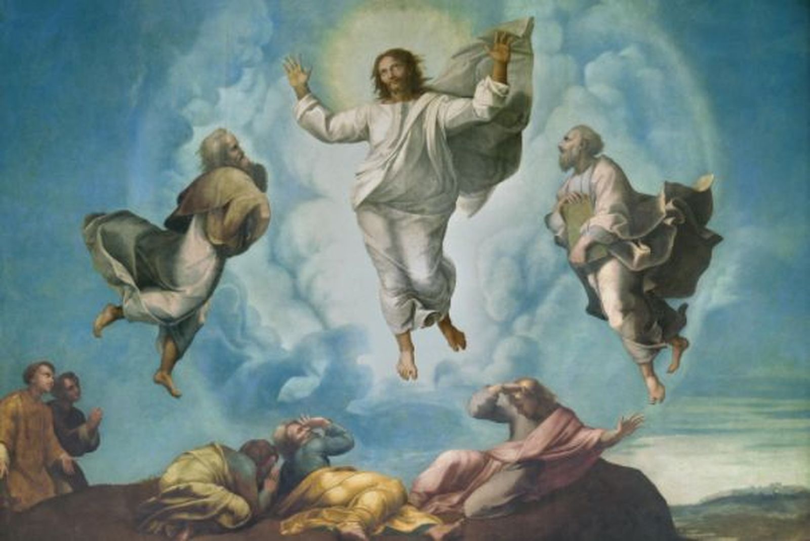 Detalle de "La transfiguración", Rafael