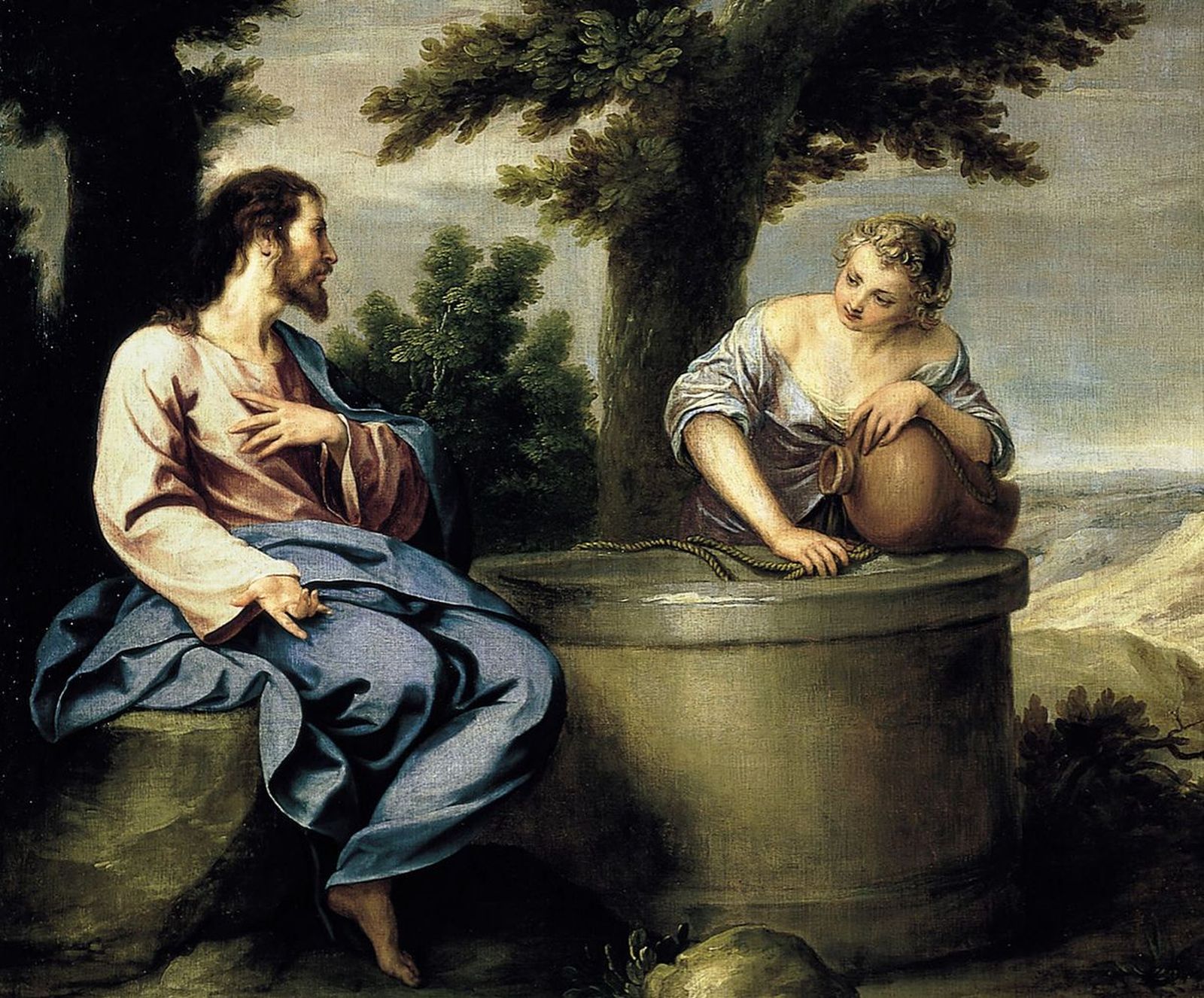 Jesús y la samaritana