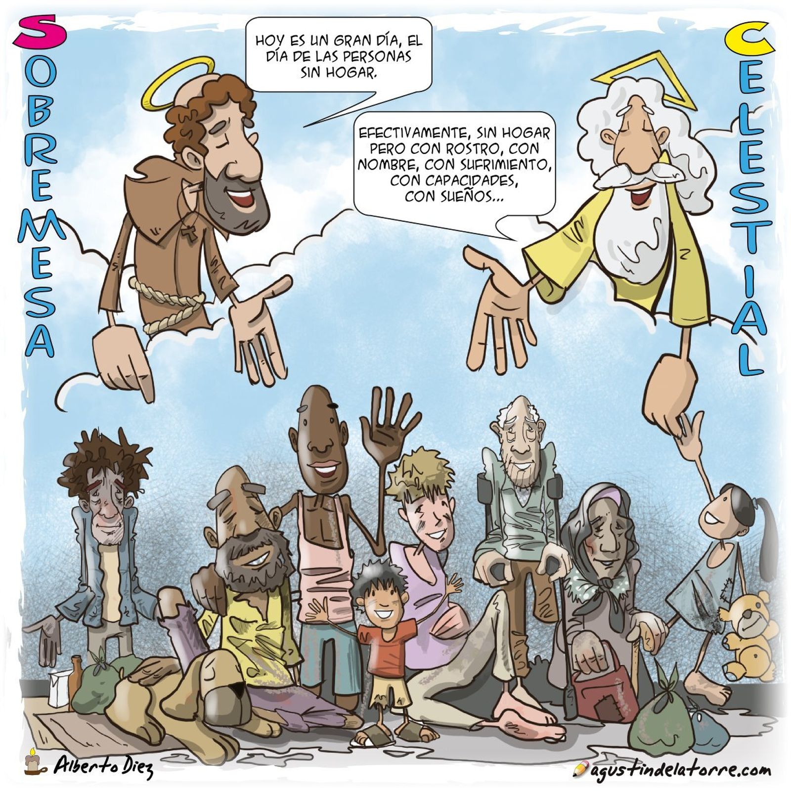 Sobremesa Celestial Especial Día de las Personas sin hogar