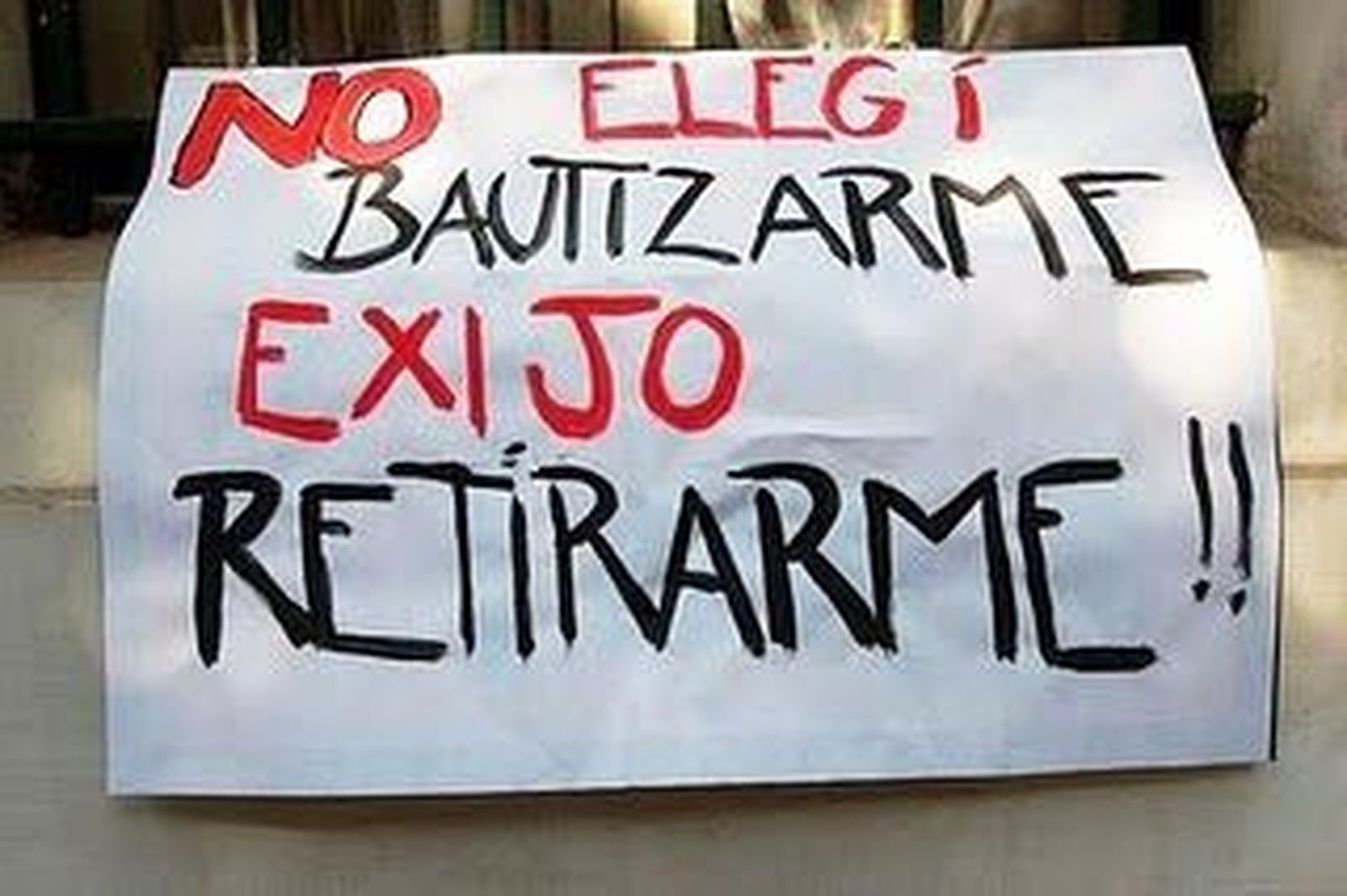 Redes Cristianas: “Vivimos en un Estado aconfesional y hay que respetar la cultura laica”