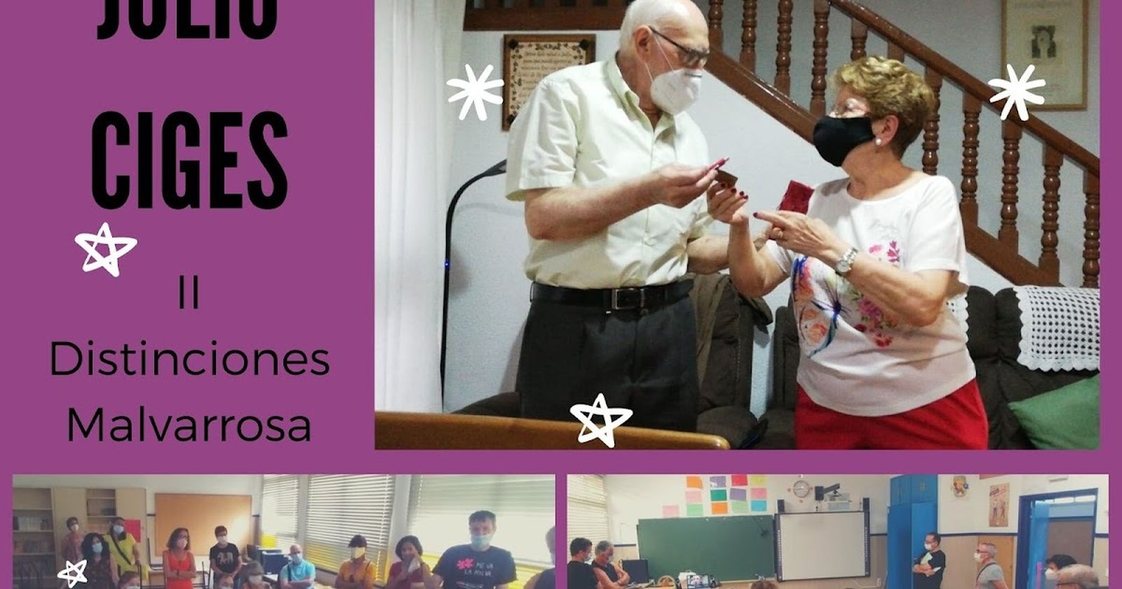 Julio Ciges recibe el premio