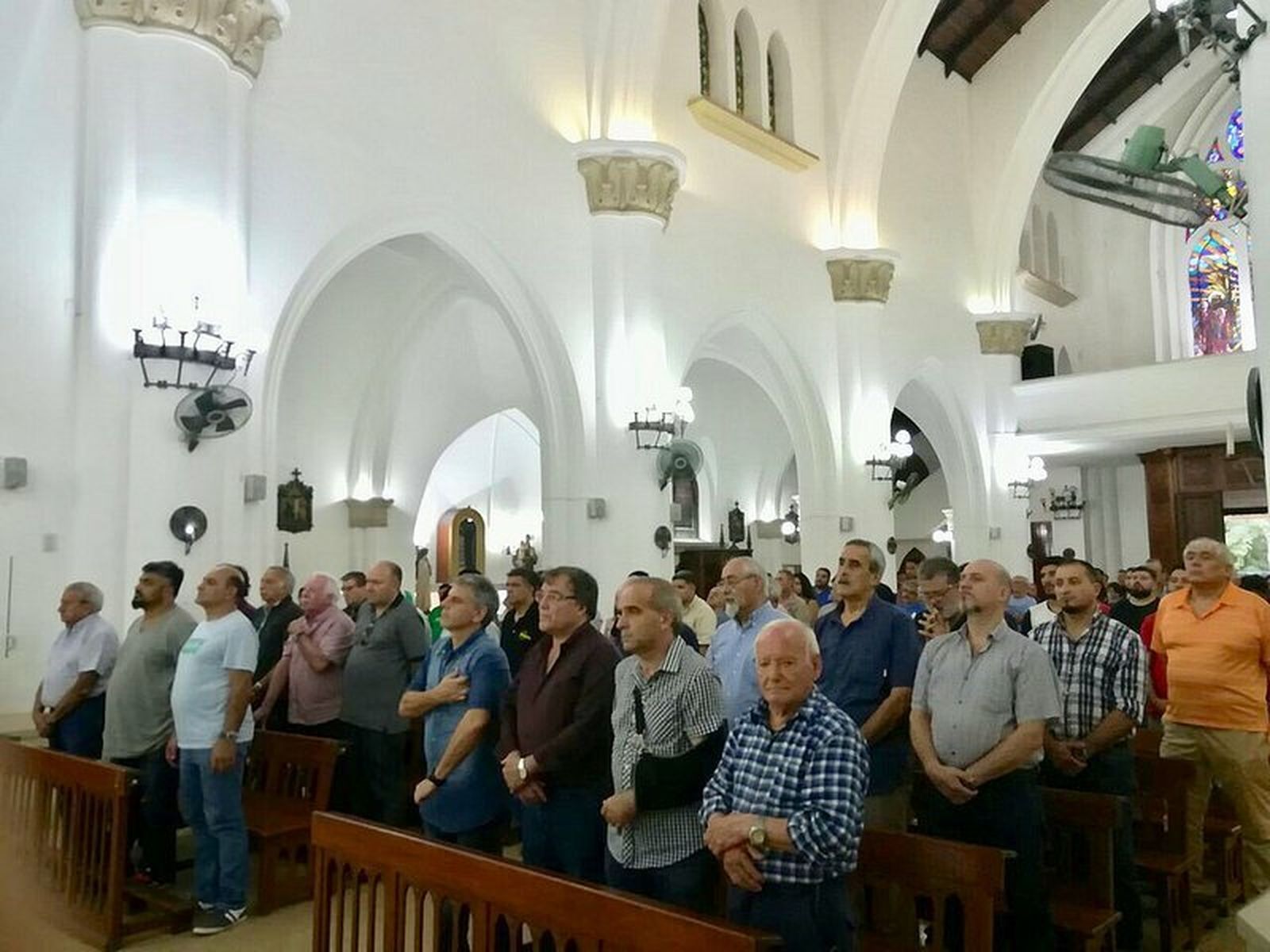 Misa trabajadores en San Justo