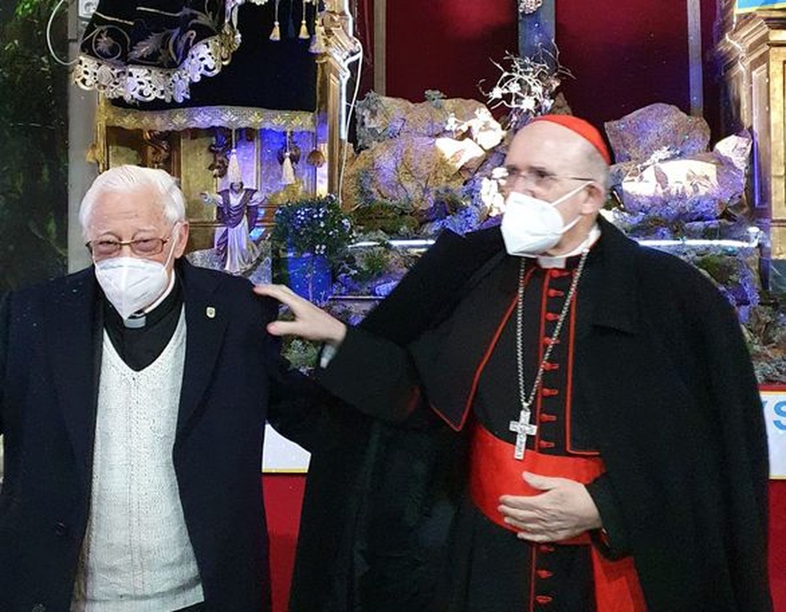 Cardenal Osoro y Padre Ángel