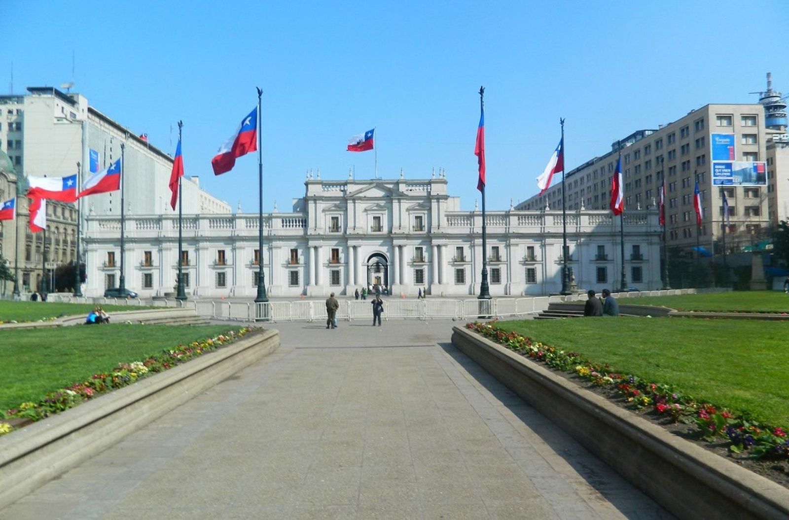 Palacio de la Moneda en Chile