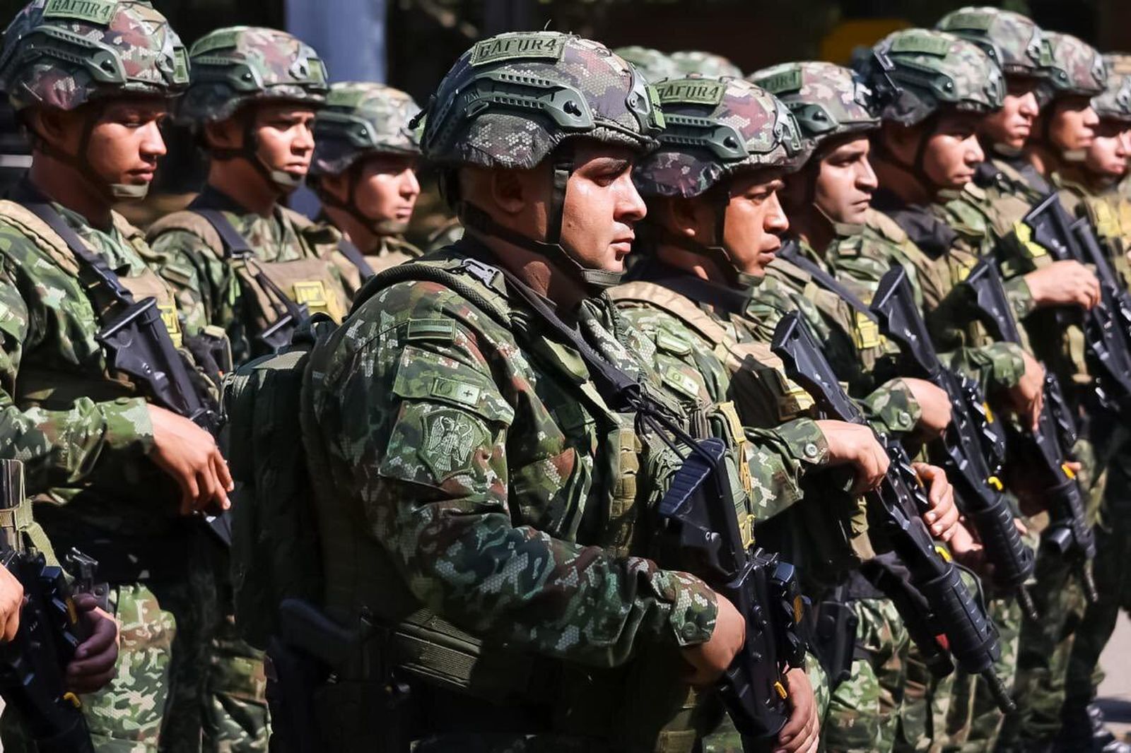 Militares desplazados a Catatumbo