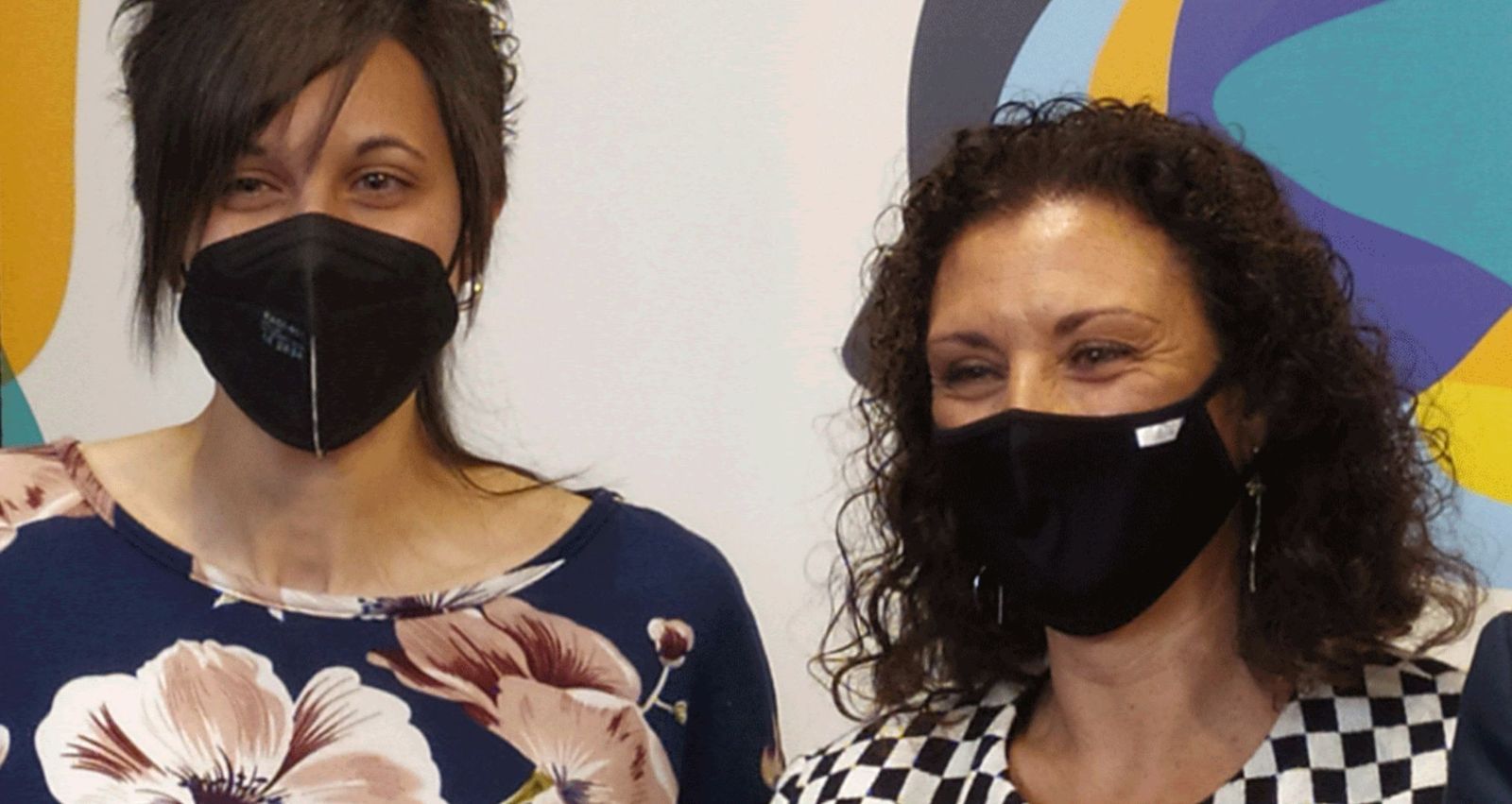 Jordina Torrens y Elena García Armada