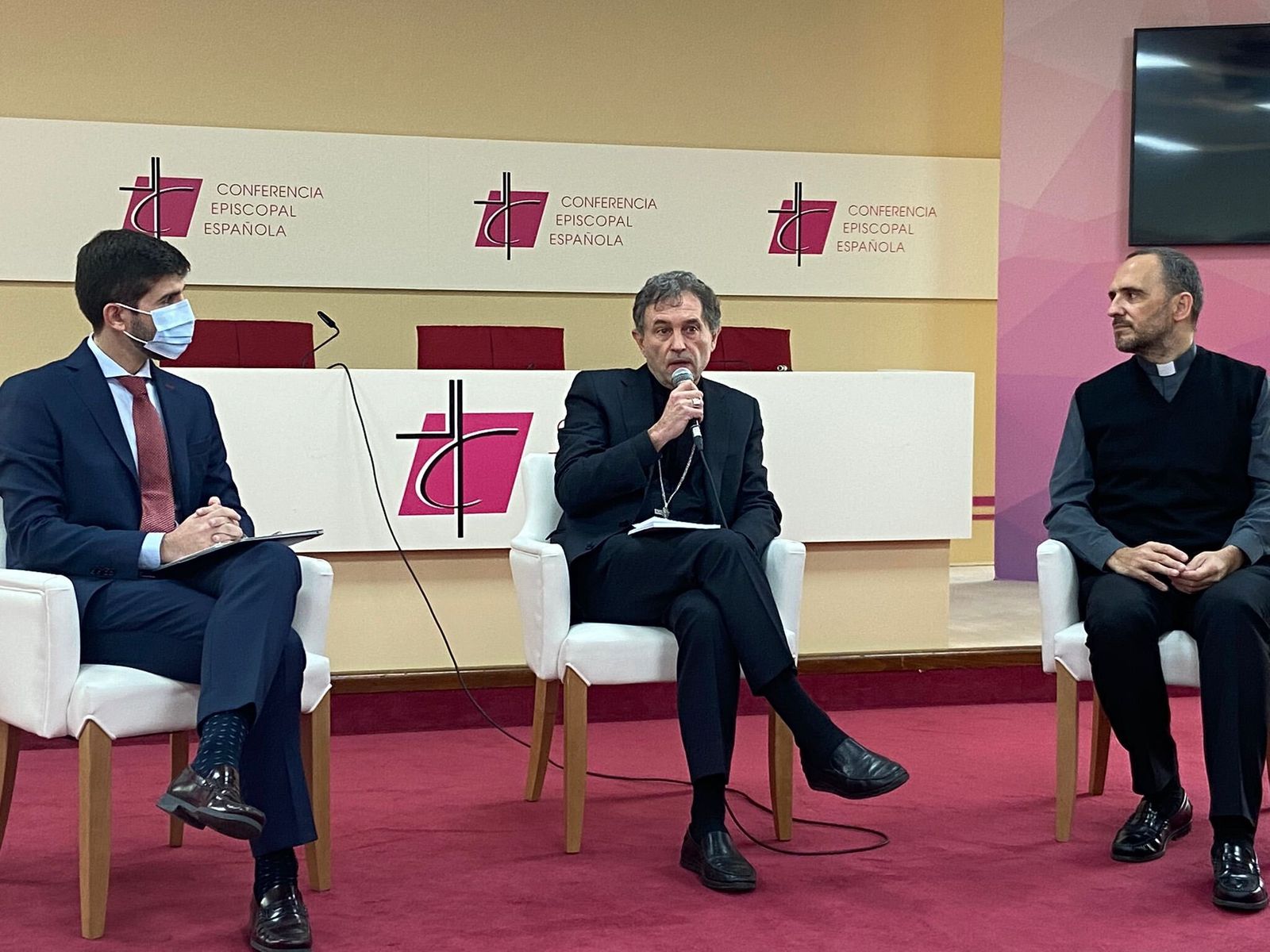 Joseba Segura, José María Albalad y Josetxo Vera