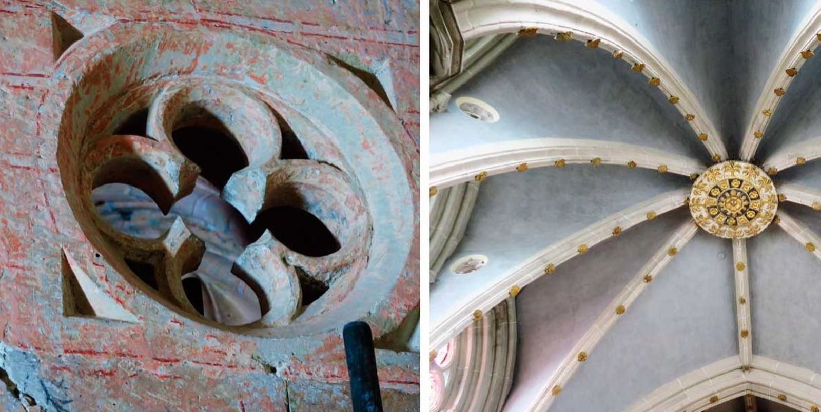 Motivo calado cuatrilobulado. Catedral de Palencia