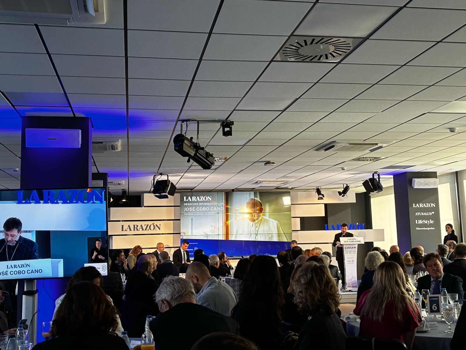 Cobo, durante su intervención