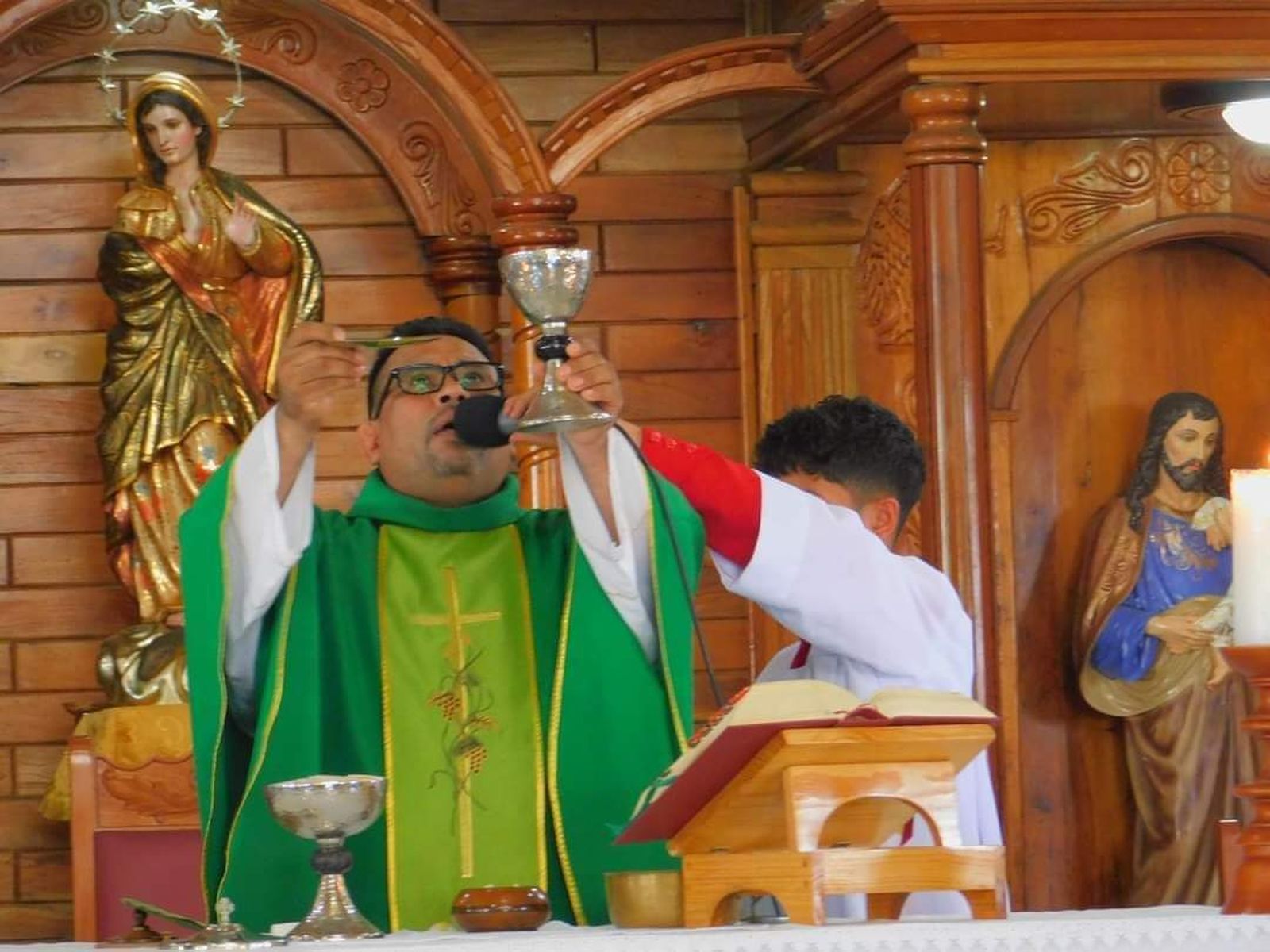 Iván Centeno, uno de los dos sacerdotes detenidos en Nicaragua