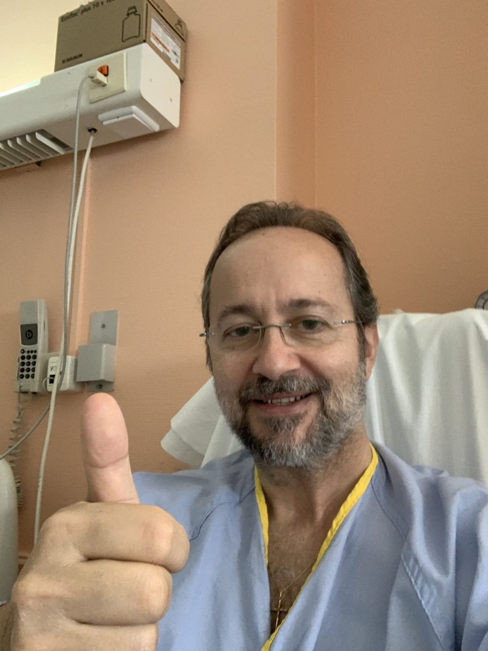 José Carlos Bermejo recibe el alta, tras varias semanas luchando contra el coronavirus