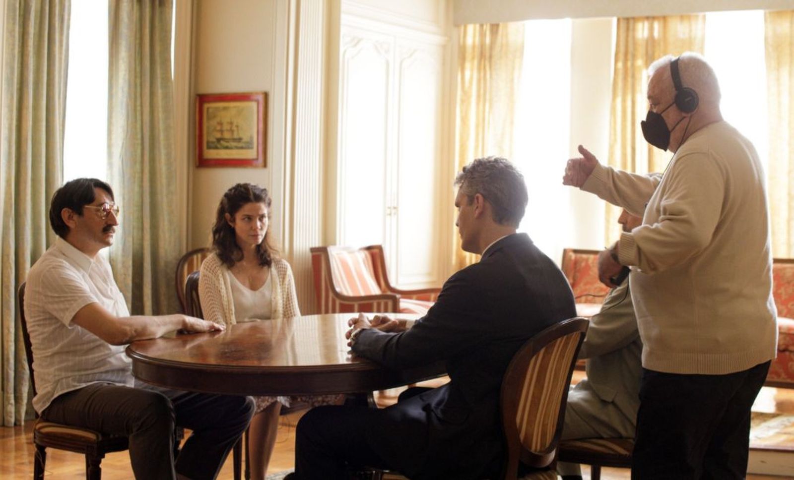 Rodaje de "La mirada de Lucía", sobre la matanza de los jesuitas de la UCA