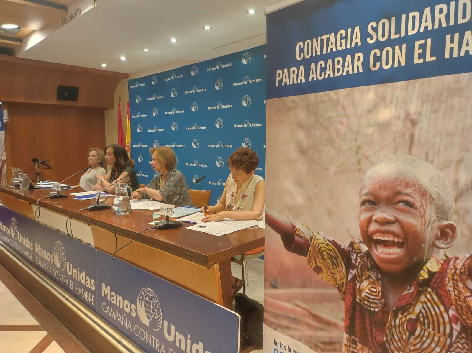 Rueda de prensa de Manos Unidas