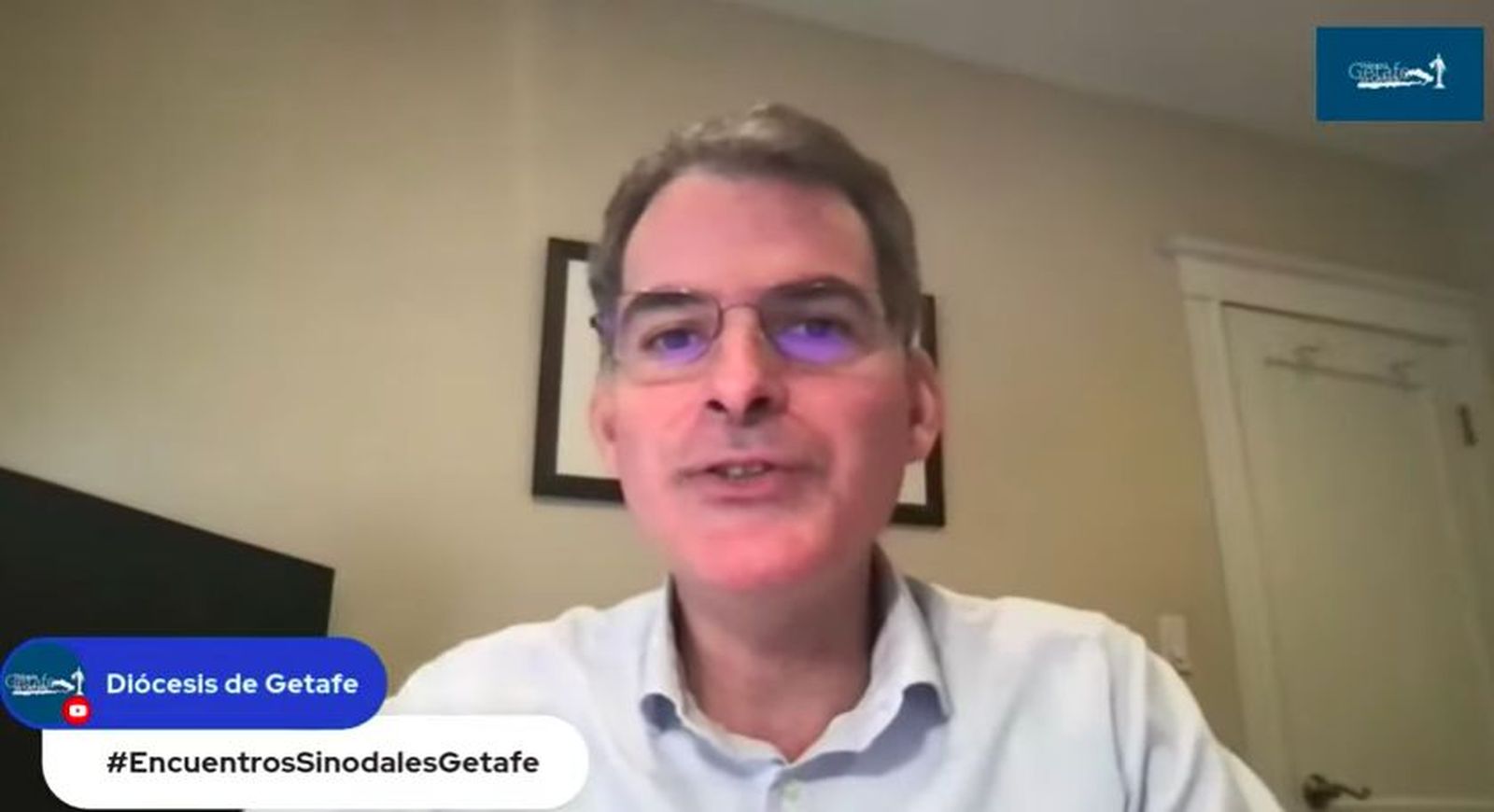 Rafael Luciani, durante su conversación en la diócesis de Getafe