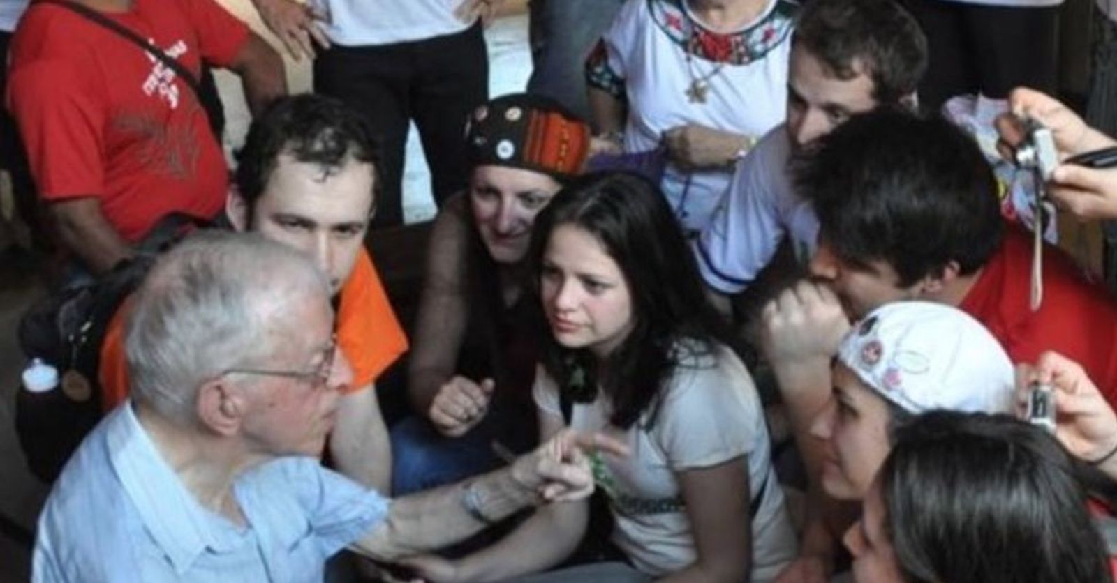 El obispo Pere Casaldàliga