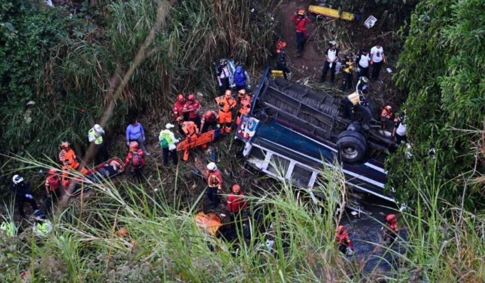 Accidente en Guatemala