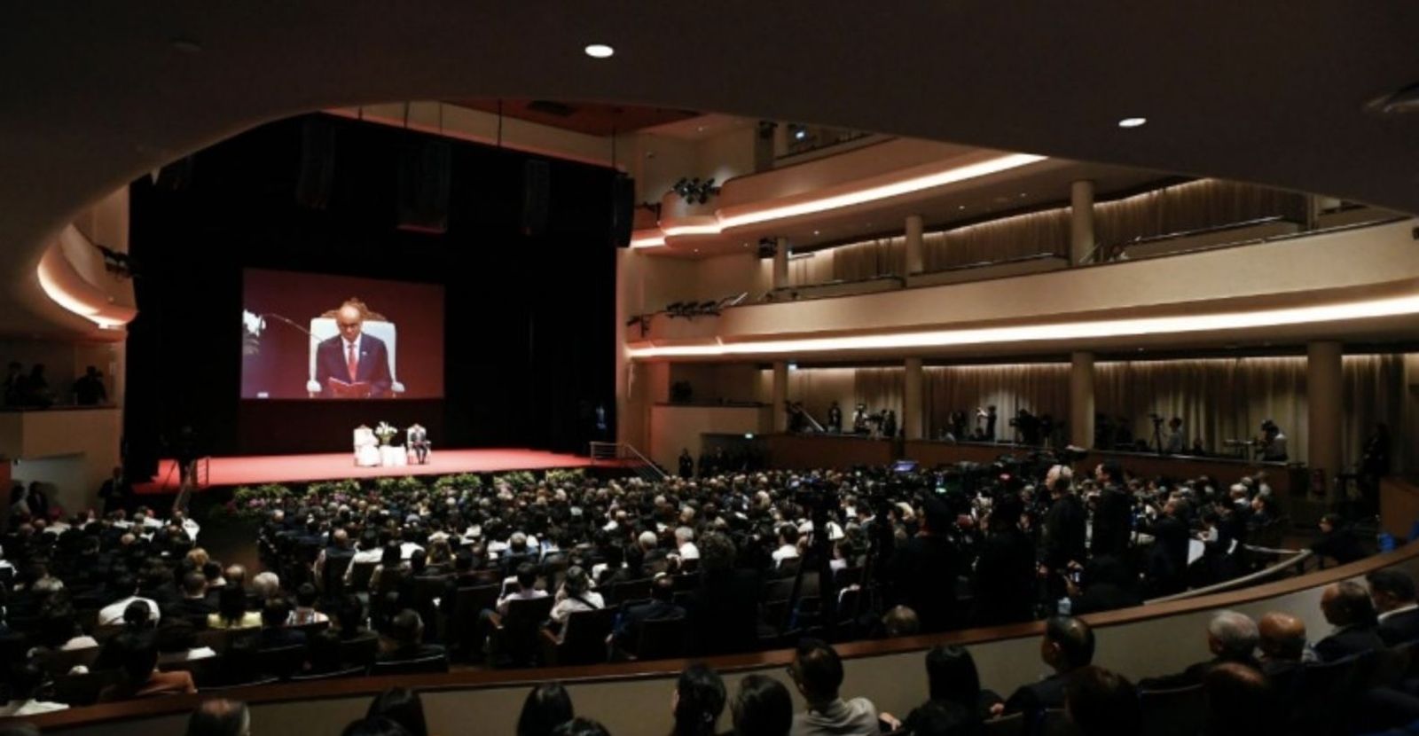Discurso del Papa ante las autoridades de Singapur