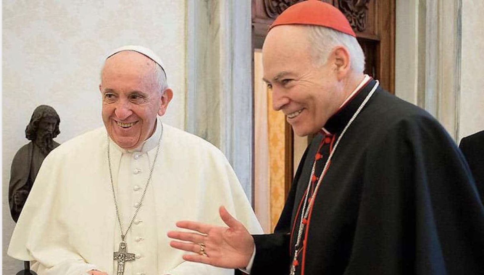 El Papa y Aguiar