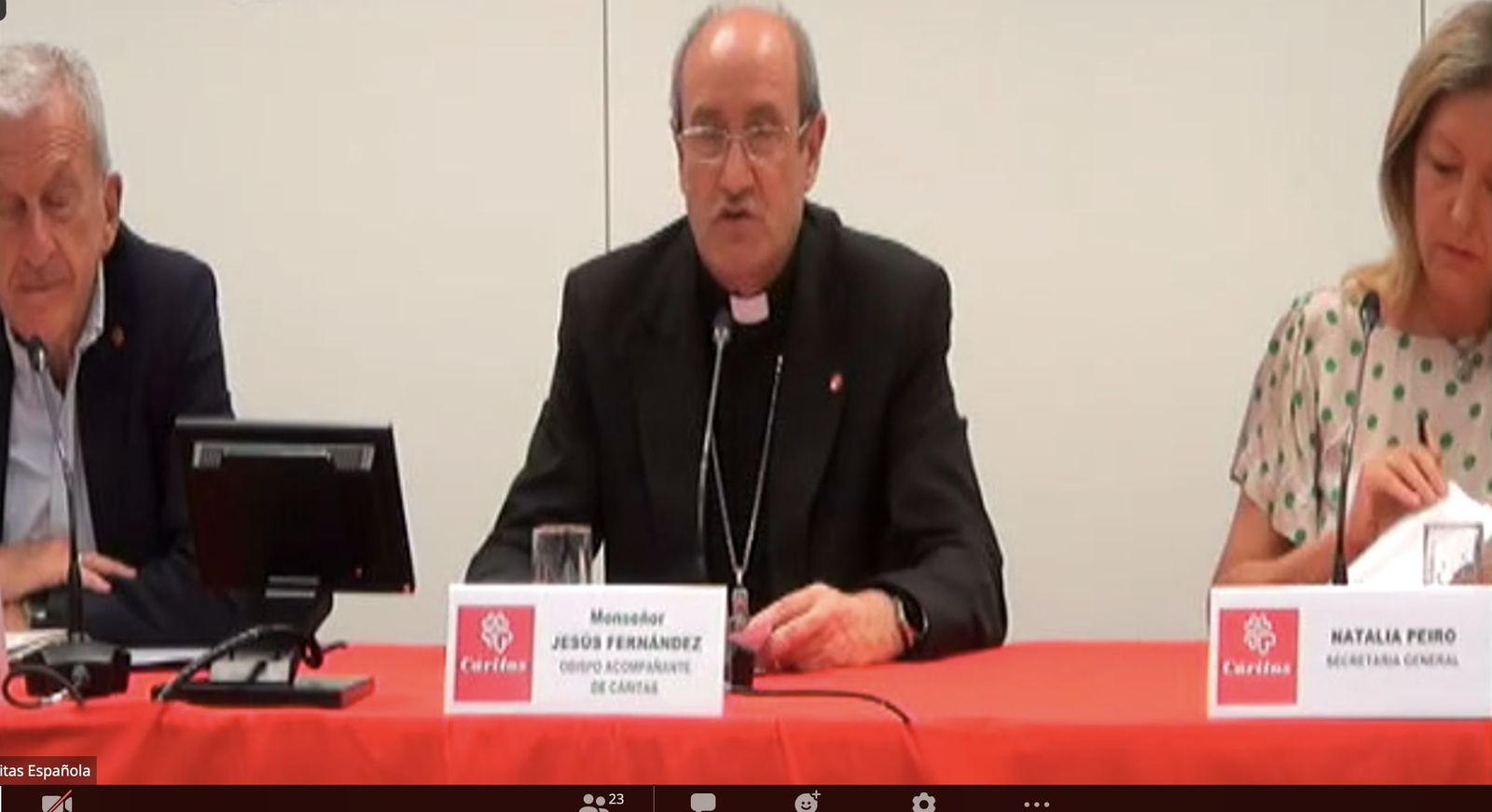 Jesús Fernández, durante su intervención