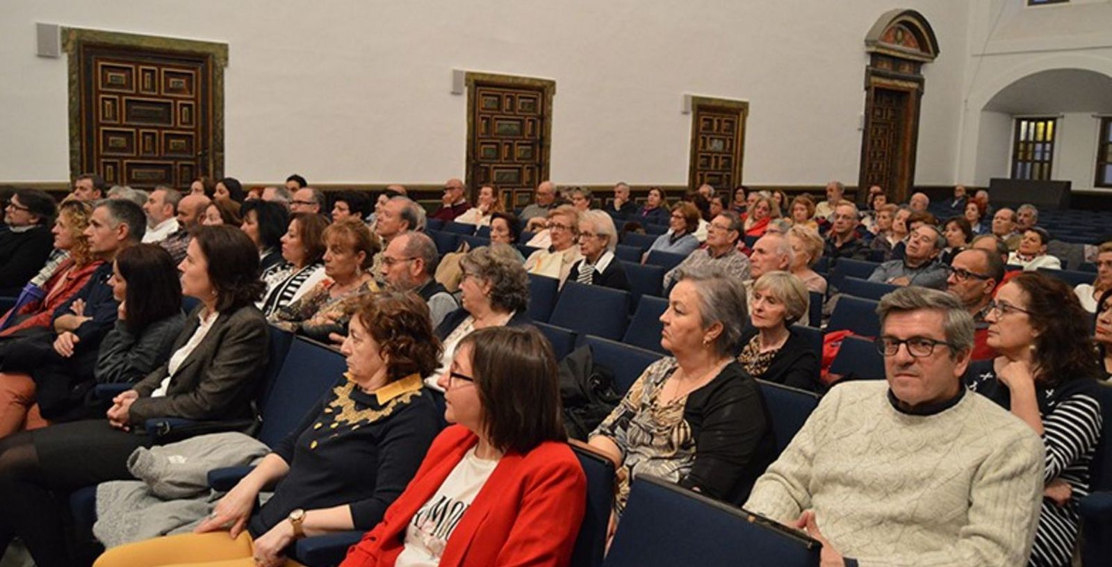 Asistentes a la presentación en la UPSA