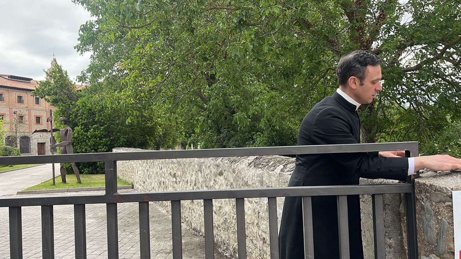 José Ceacero, cerrando la cancela de Belorado