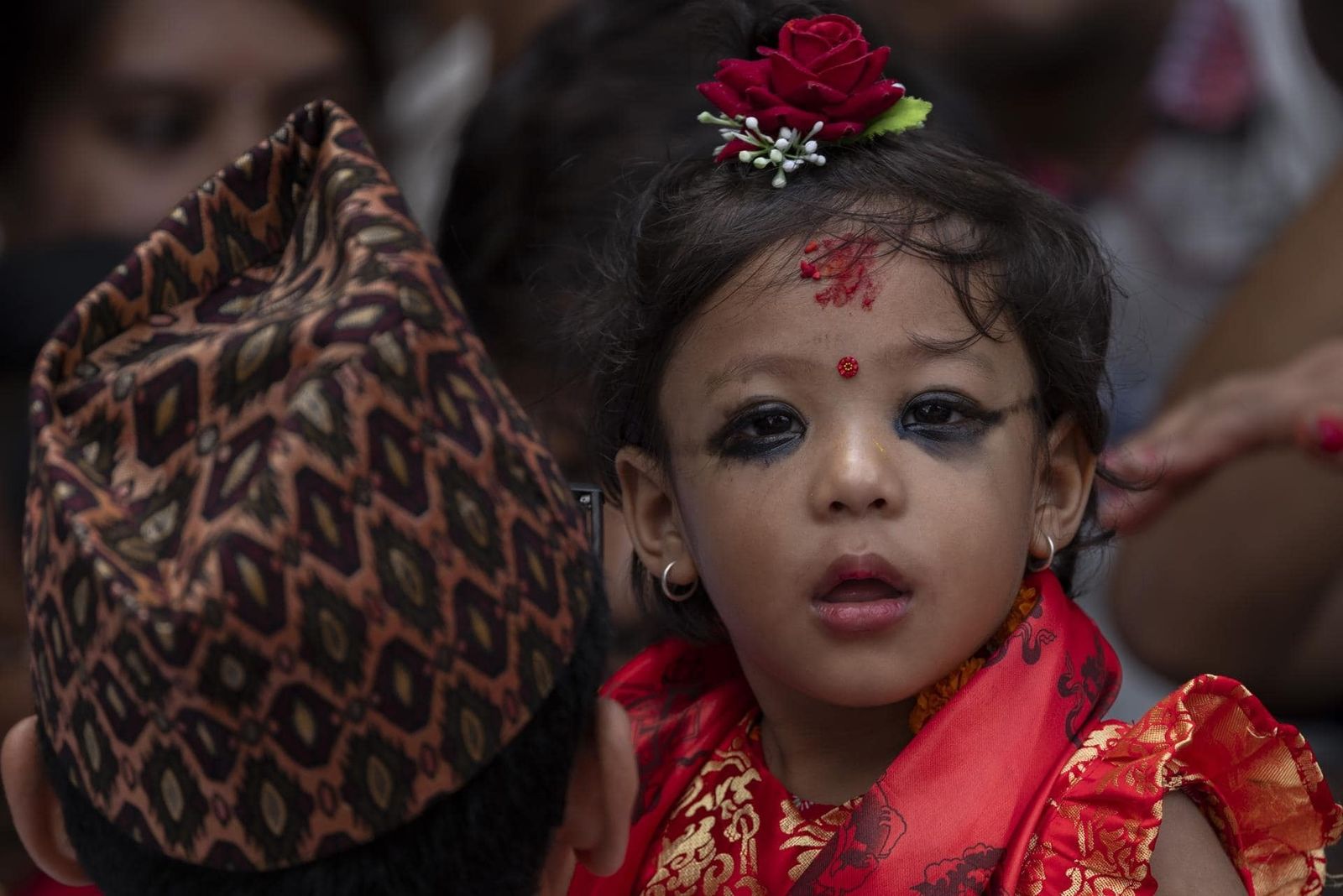 Arya Tara Shakya, la nueva "diosa viviente" de Nepal