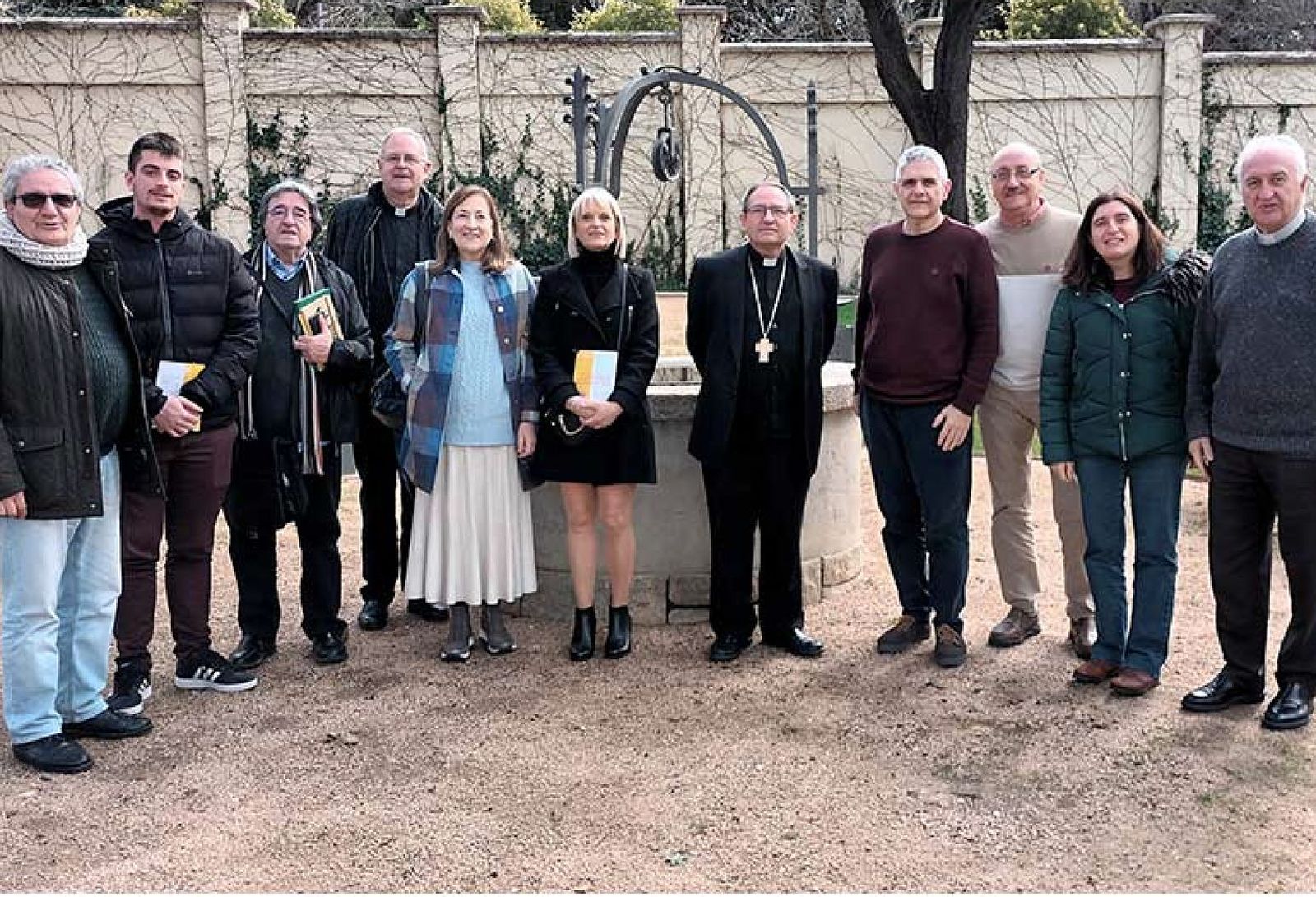 El obispo Abilio Martínez en un encuentro de Pastoral Obrera