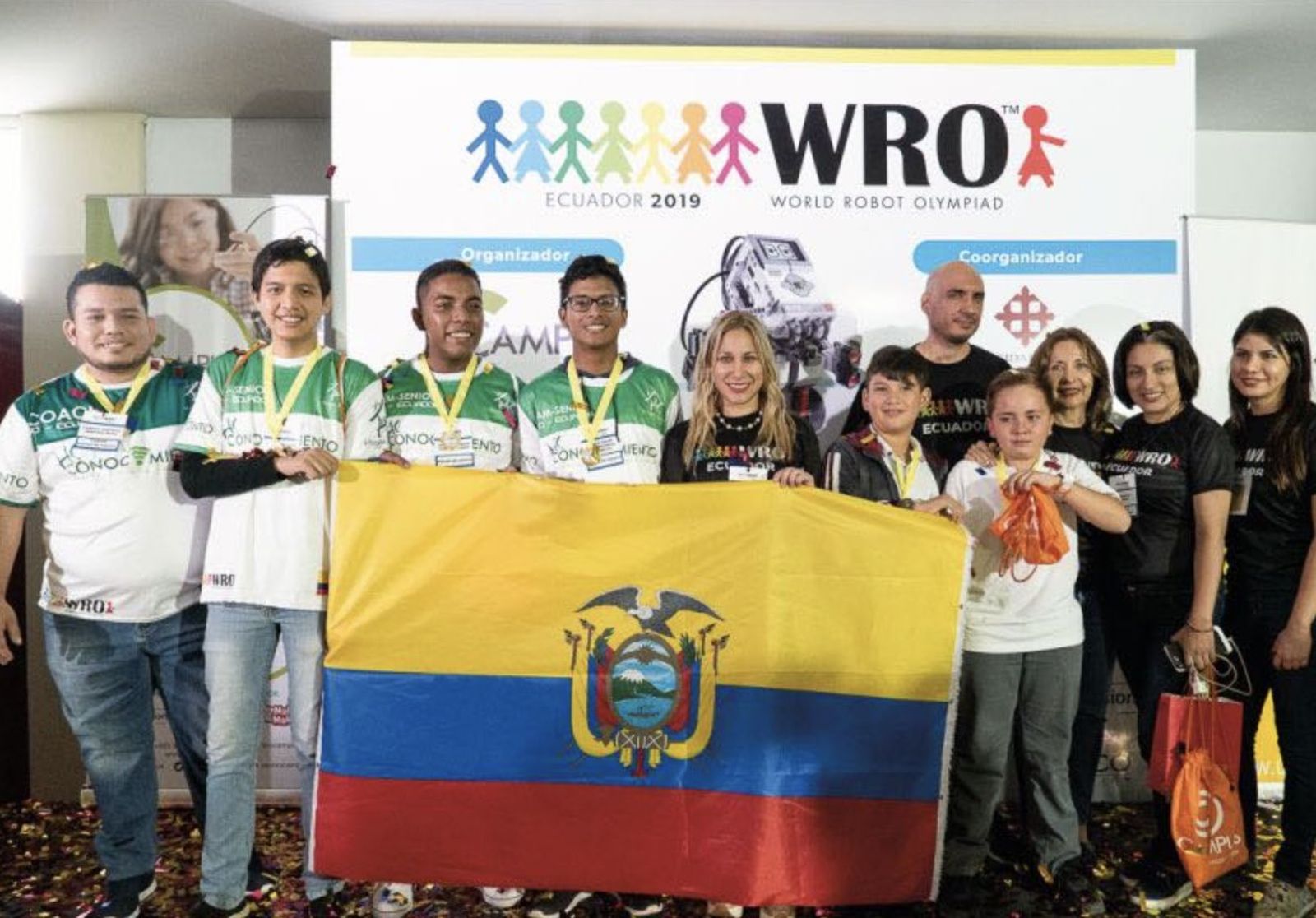 Los vencedores de la Olimpiada de Robótica