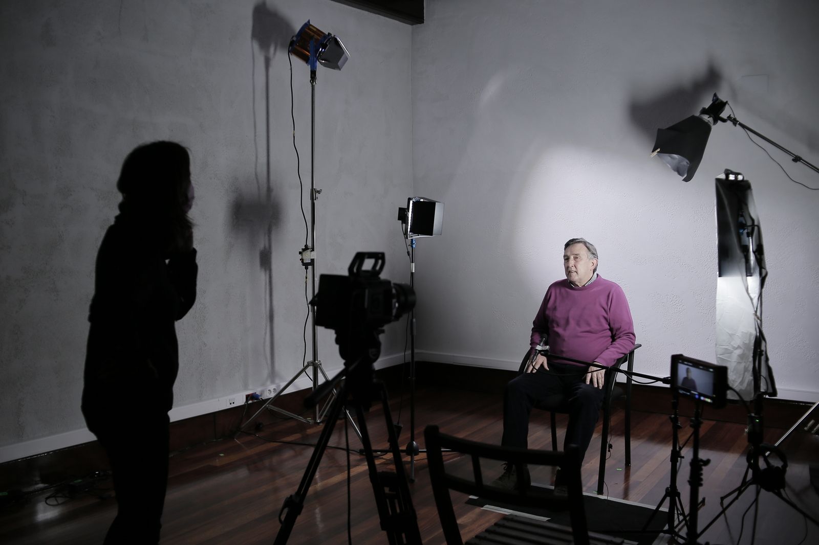 Rodaje de 'Todos los sabían'