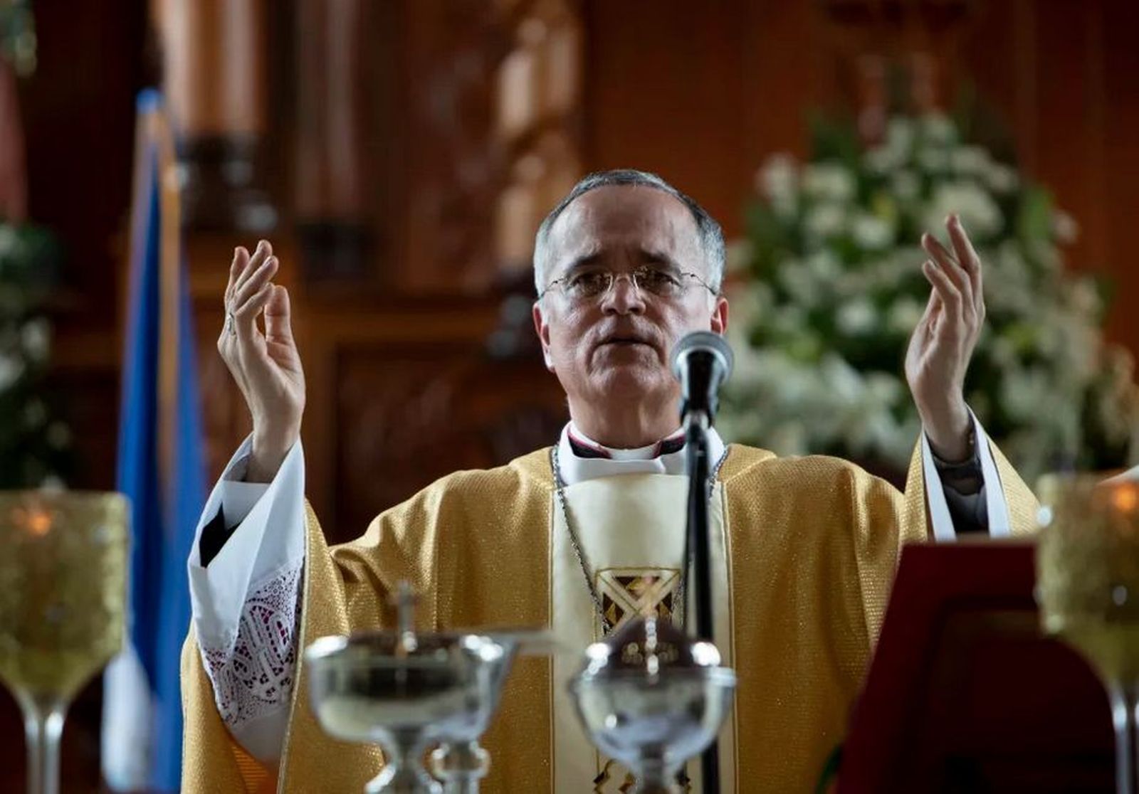 Silvio Báez , obispo auxiliar de Managua
