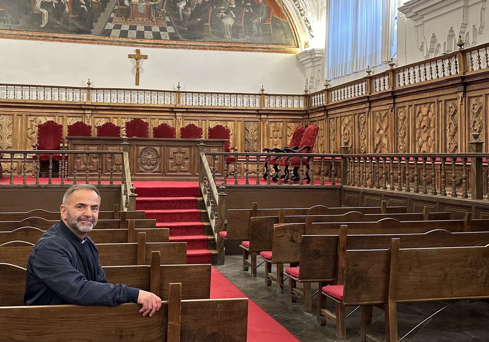 José San José Prisco en el Aula Magna