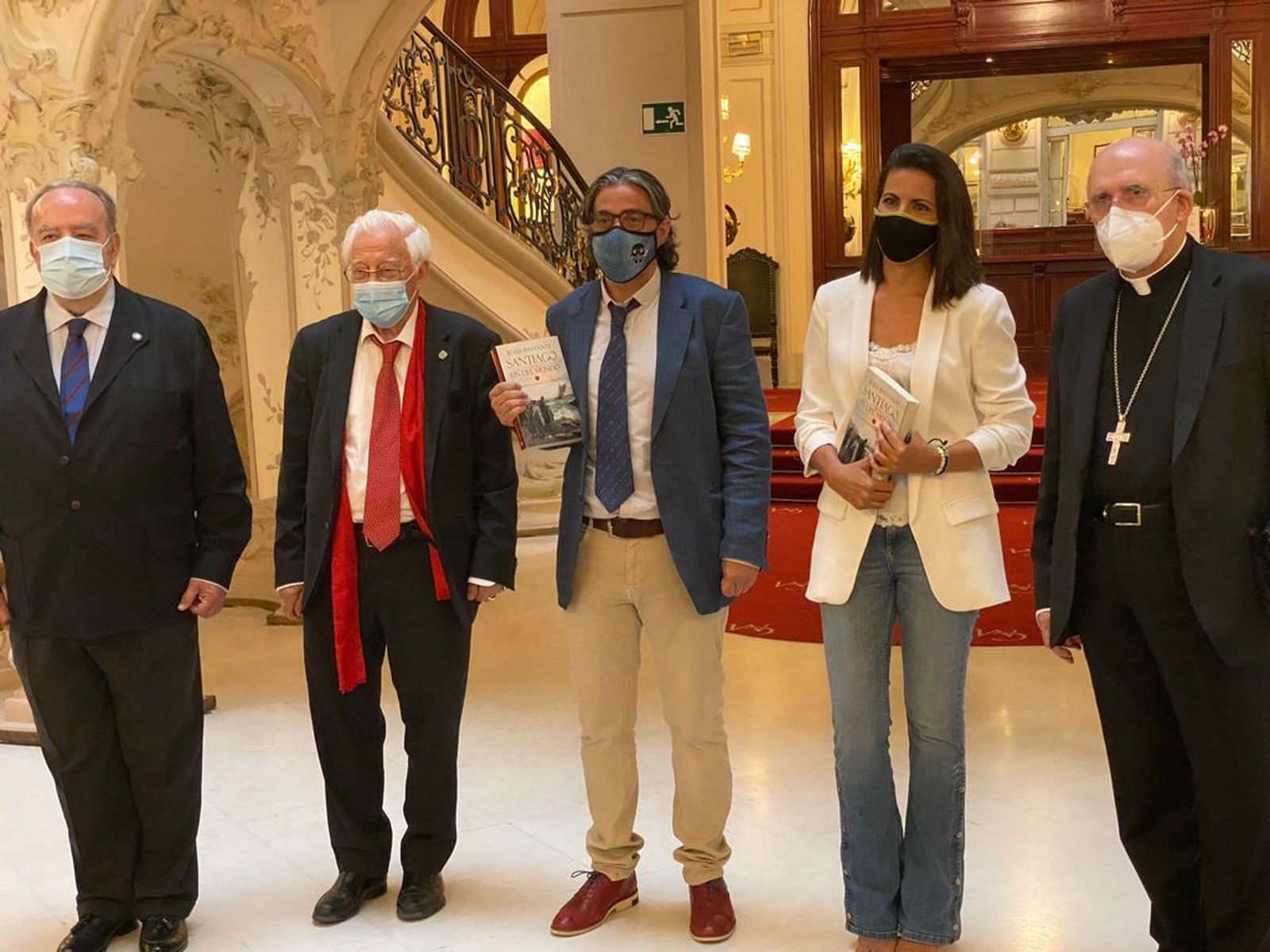 Presentación de 'Santiago en el fin del mundo'.