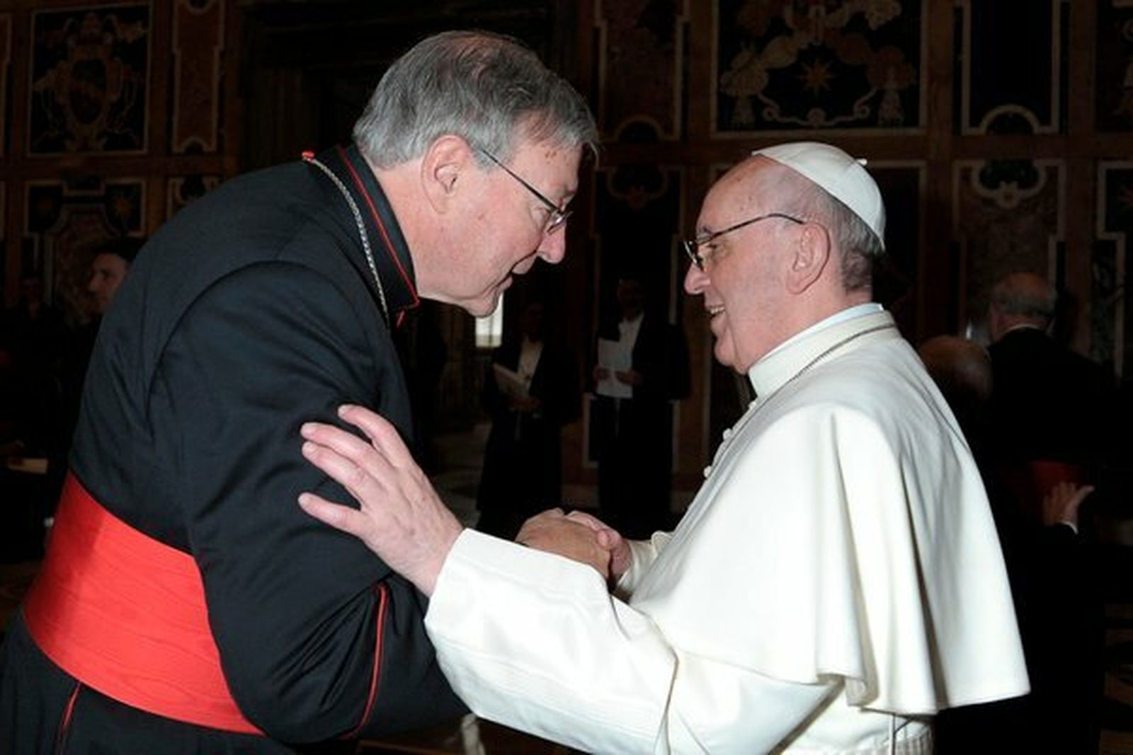 George Pell y el Papa Francisco