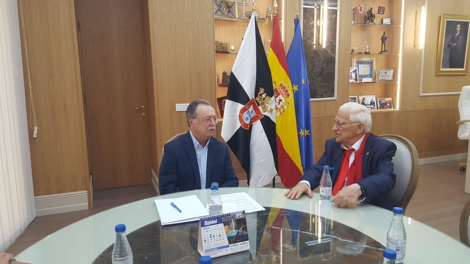 El Padre Ángel, reunido con el presidente de Ceuta
