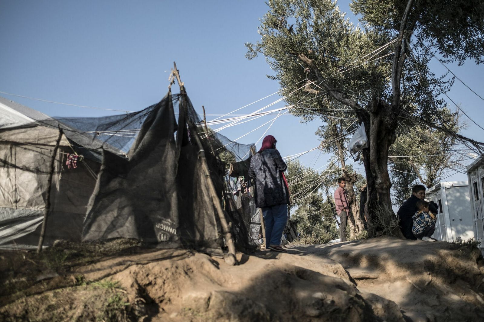 Campo de refugiados de Lesbos. Esto es Europa
