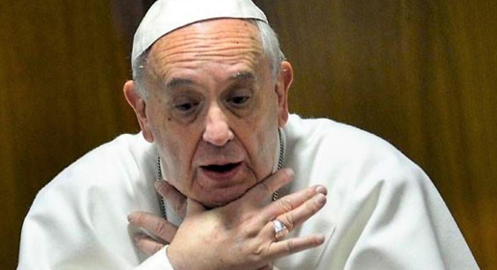 ¿El Papa en problemas?