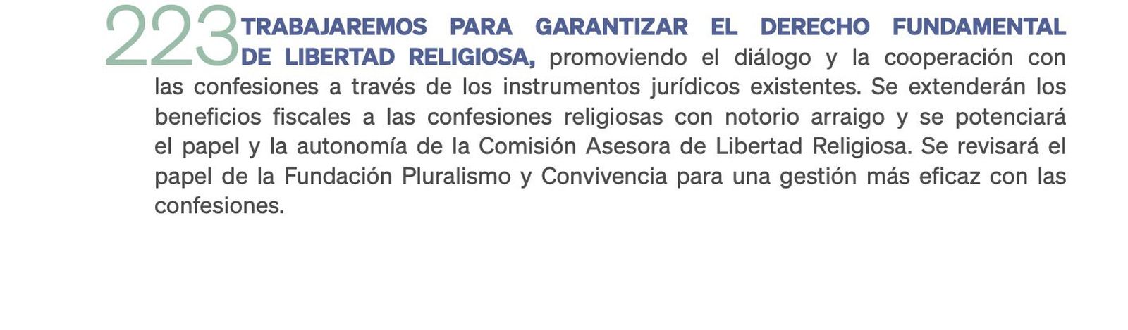 Propuesta 223 del PP