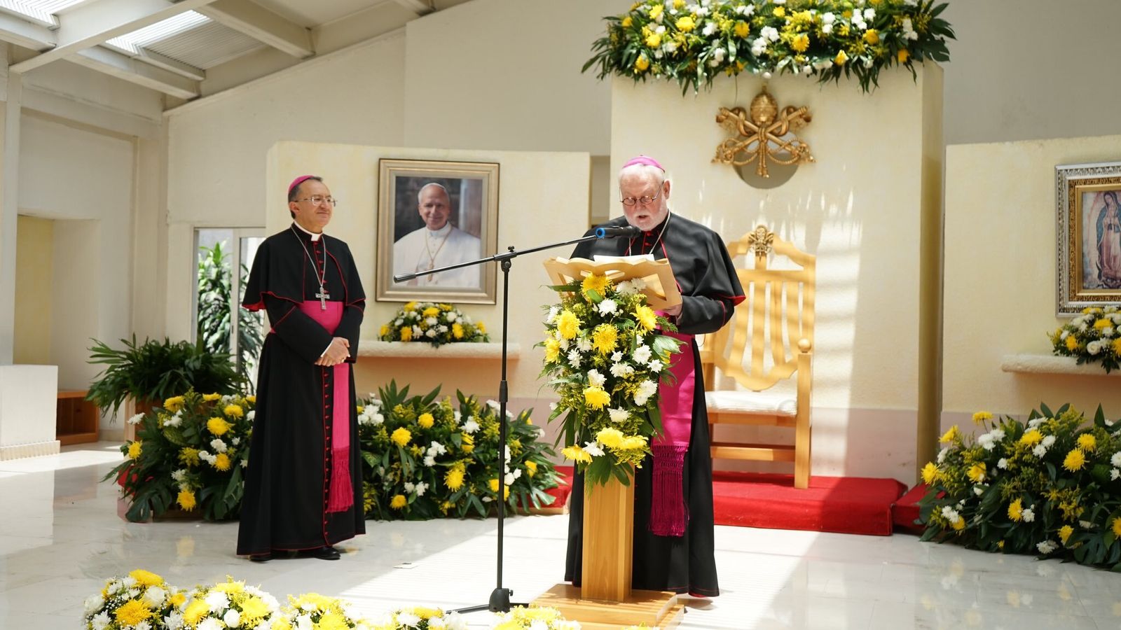 Pide Mons. Gallagher a Iglesia en México trabajar en unidad para contrarrestar violencia y desigualdad