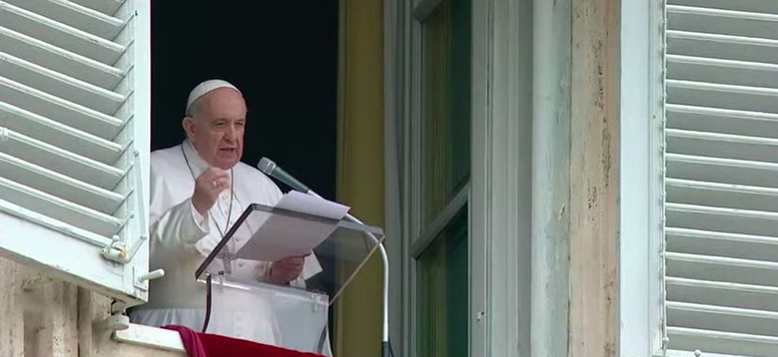 Francisco, en el Angelus de hoy