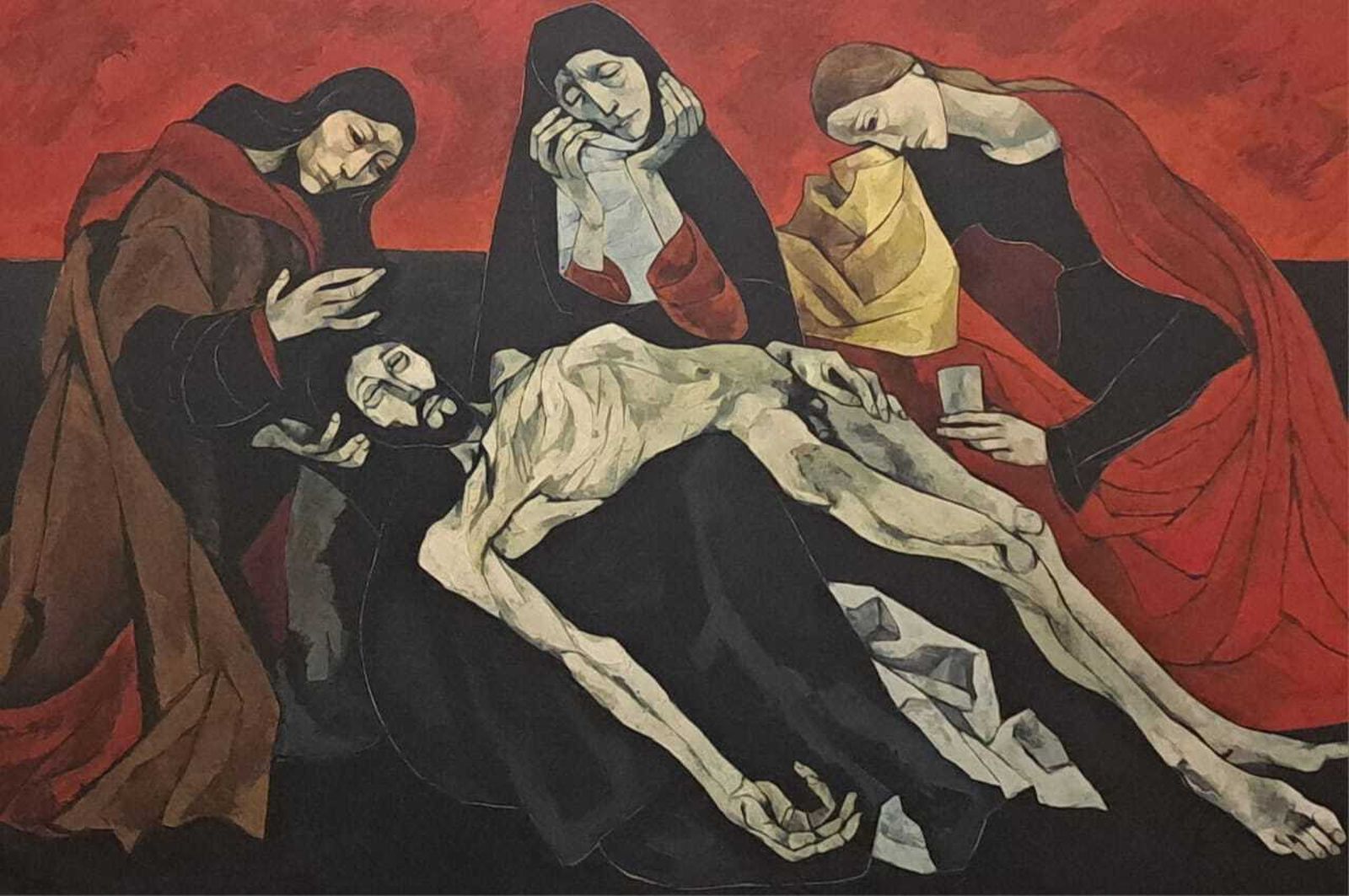 Pintura de O. Guayasamín