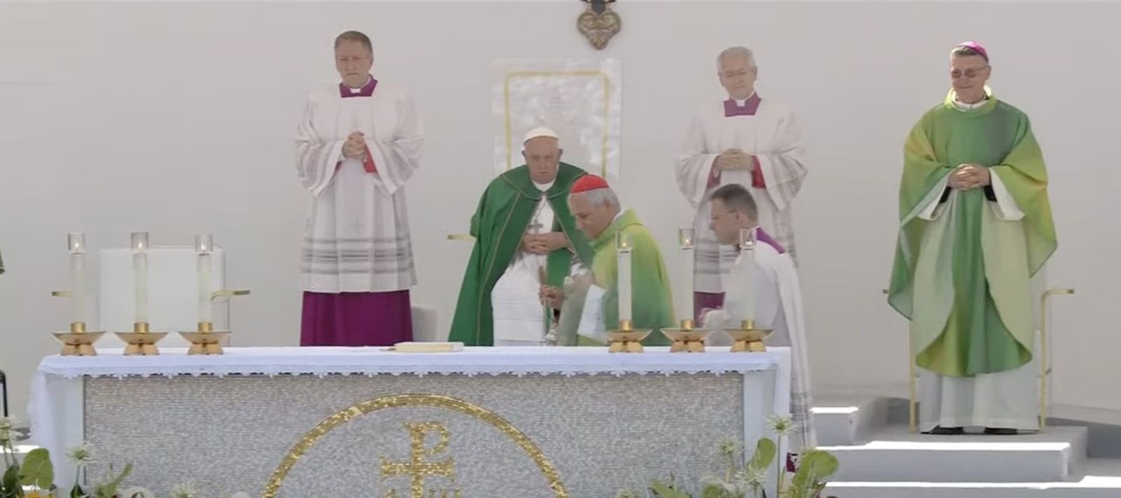 Misa del Papa en Trieste