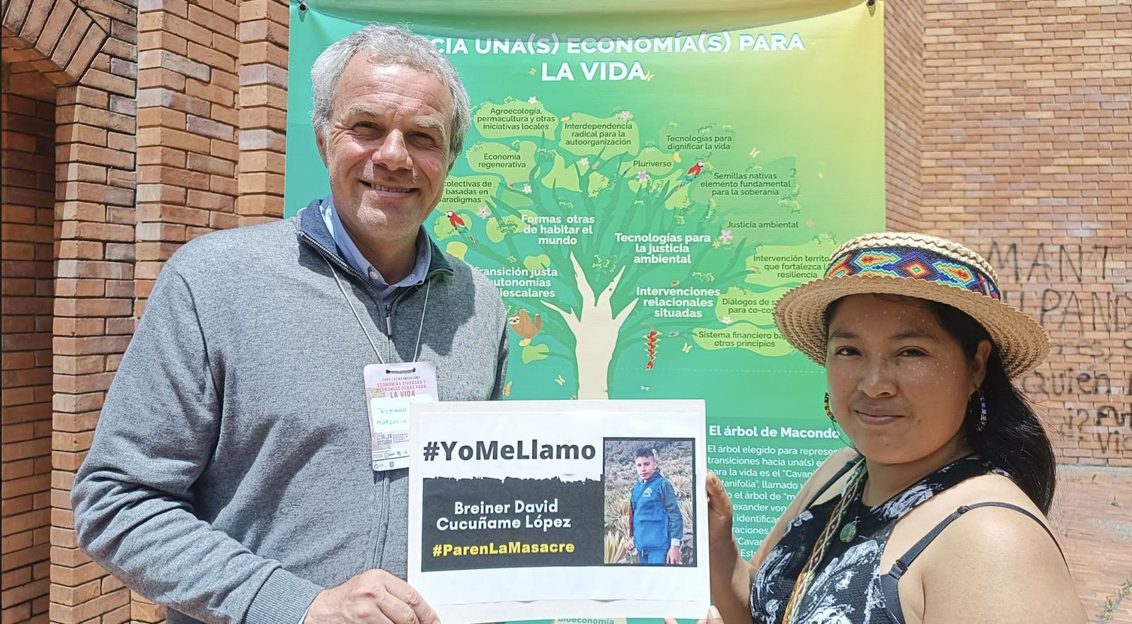 Yamileth Bolaños y Cristiano Morsolin